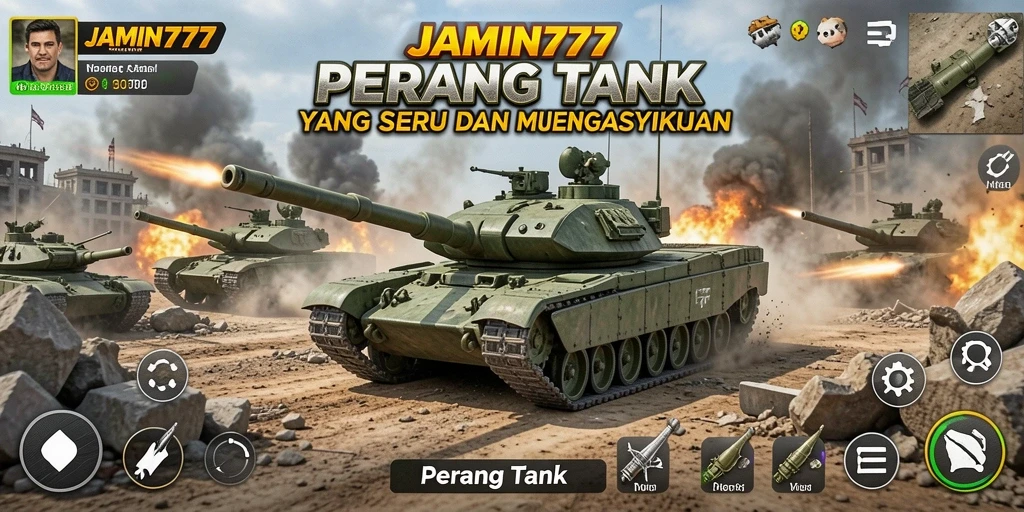 Antarmuka permainan JAMIN777 yang menarik dan intuitif.