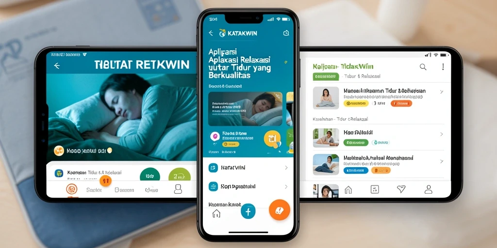 Antarmuka KATAKWIN yang menenangkan dan mudah digunakan.
