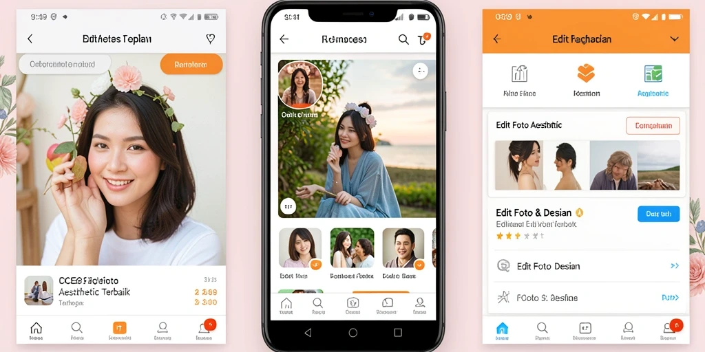 Tampilan antarmuka utama OCE69 dengan fitur editing yang menarik.