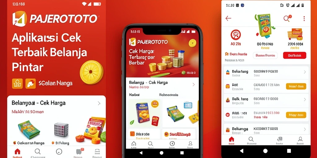 Screenshot utama PAJEROTOTO menampilkan fitur Cek Harga yang interaktif.